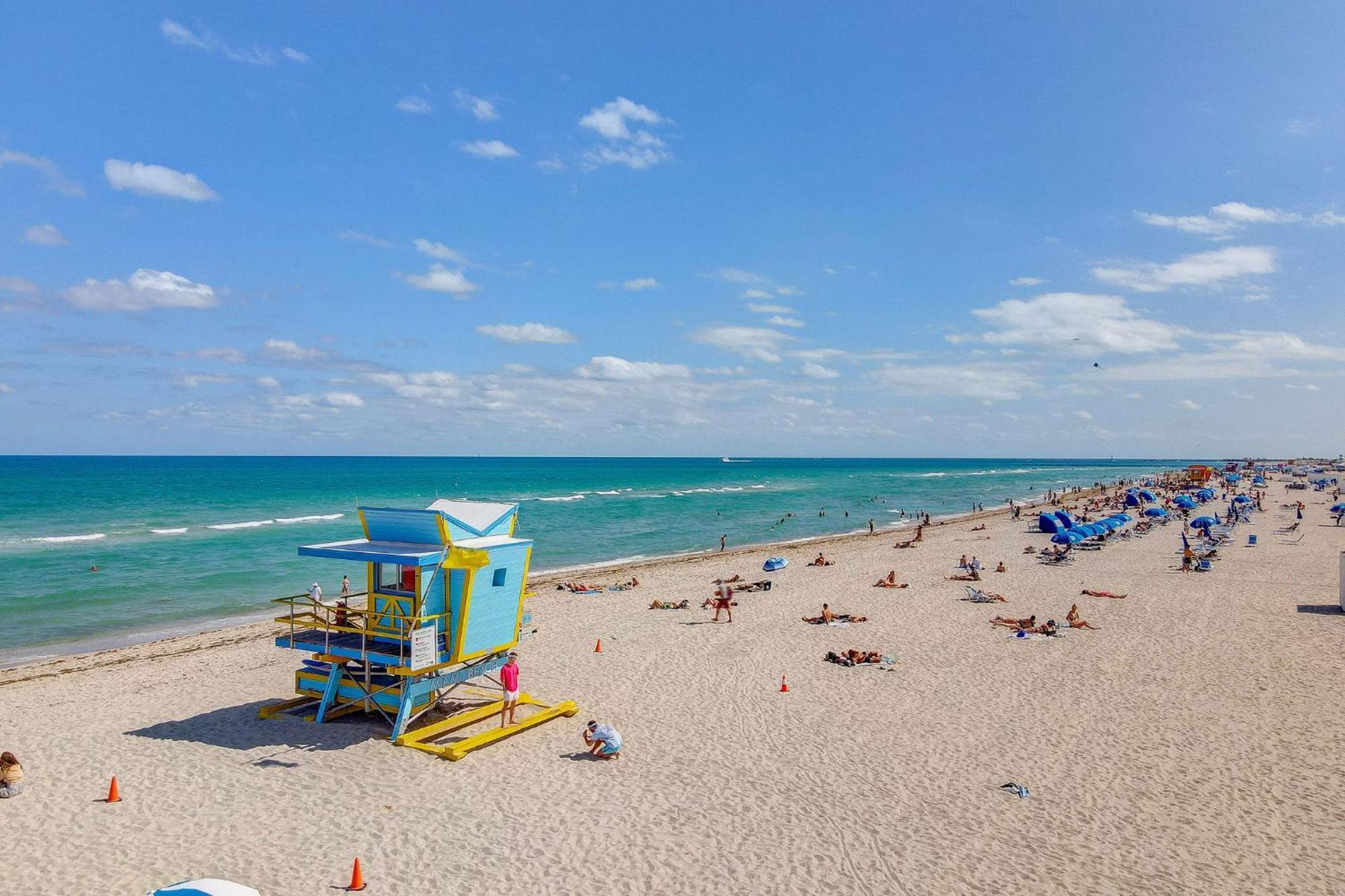 Deco Beachside Apt, W/2 Queen Beds, Washer/Dryer Miami Beach Extérieur photo
