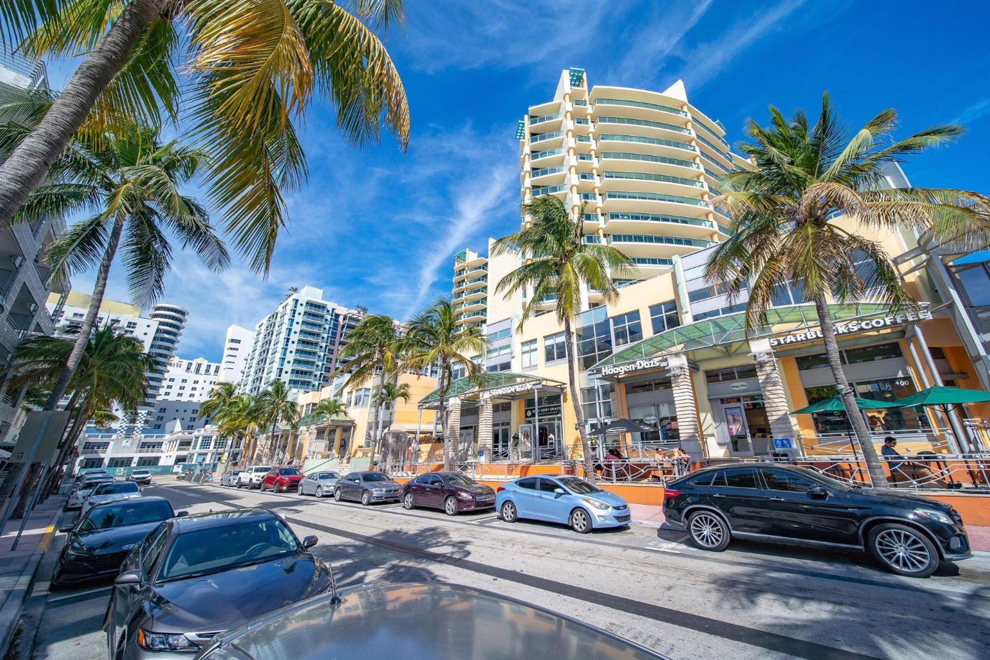 Deco Beachside Apt, W/2 Queen Beds, Washer/Dryer Miami Beach Extérieur photo