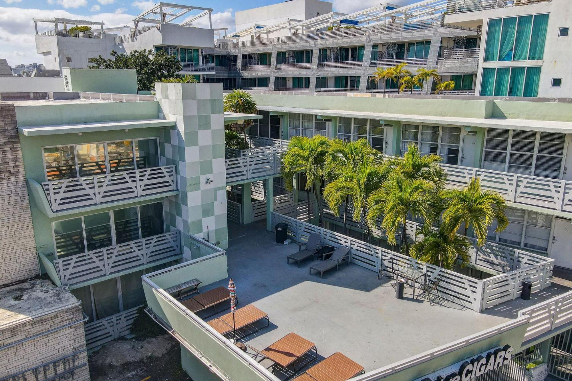Deco Beachside Apt, W/2 Queen Beds, Washer/Dryer Miami Beach Extérieur photo
