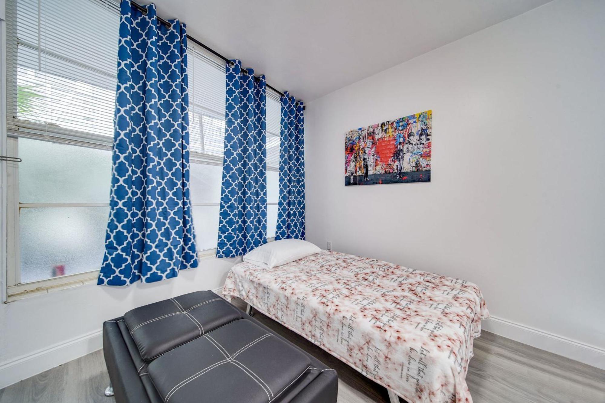 Deco Beachside Apt, W/2 Queen Beds, Washer/Dryer Miami Beach Extérieur photo